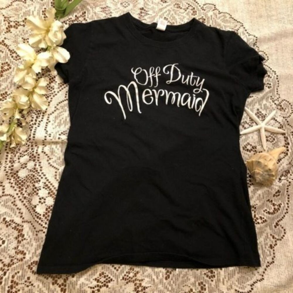 Off duty mermaid t-shirt